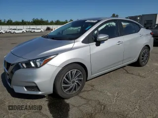 2021 Nissan Versa SV with VIN 3N1CN8EVXML867306, listed as a Copart auction lot 57849765 with 64,574 mi miles and Salvage title. Bid and sale history available at DreamBid. Image 1.