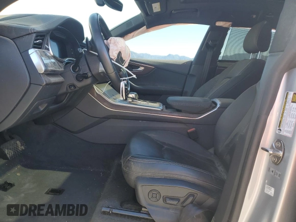2019 Audi Q8 Prestige with VIN WA1CVAF1XKD026566, listed as a Copart auction lot 48567395 with 49,038 mi miles and Salvage title. Bid and sale history available at DreamBid. Image 7.