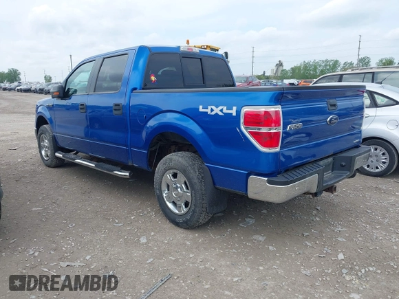 2013 Ford F-150 XL with VIN 1FTFW1EF9DFC72609, listed as a IAAI auction lot 42150526 with 229,000 mi miles. Bid and sale history available at carsss.com. Image 3.
