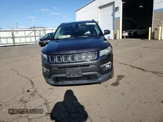 2018 Jeep Compass Latitude with VIN 3C4NJDBB5JT238214, listed as a Copart auction lot 52387725 with 61,325 mi miles and Salvage Title. Bid and sale history available at DreamBid. Image 13.
