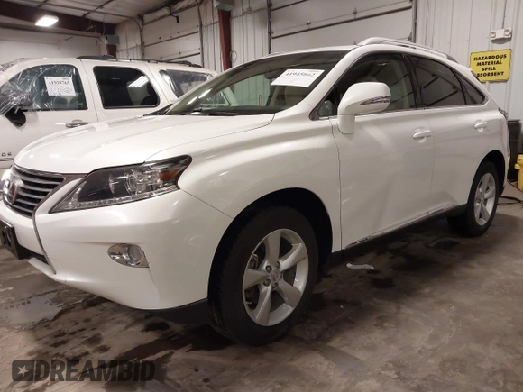 2015 Lexus RX 350 with VIN 2T2BK1BA5FC331407, listed as a IAAI auction lot 41945062 with 109,600 mi miles and . Bid and sale history available at DreamBid. Image 2.