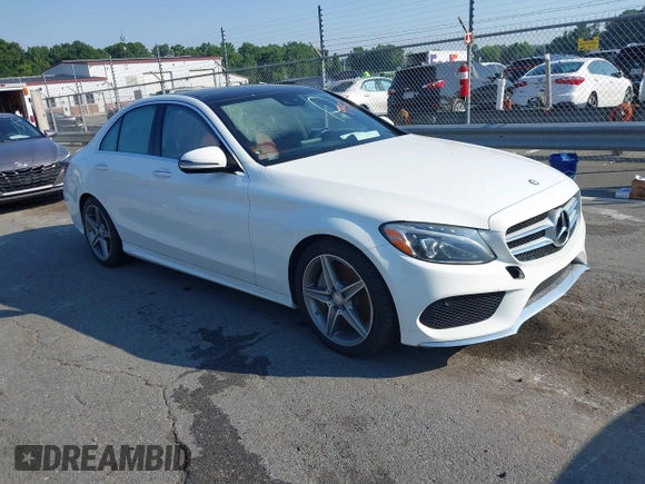 2016 Mercedes-Benz C 300 with VIN 55SWF4JB5GU149952, listed as a IAAI auction lot 42552980 with 65,274 mi miles and . Bid and sale history available at DreamBid. Image 1.