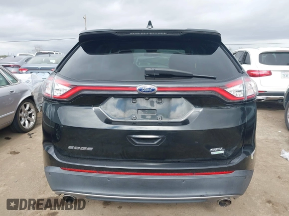 2015 Ford Edge SEL with VIN 2FMTK3J97FBB09189, listed as a IAAI auction lot 41627158 with 154,848 mi miles. Bid and sale history available at carsss.com. Image 15.
