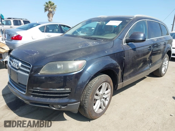 2009 Audi Q7 with VIN WA1AY74LX9D013784, listed as a IAAI auction lot 42551669 with 196,806 mi miles and . Bid and sale history available at DreamBid. Image 2.