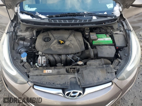 2016 Hyundai Elantra SE z VIN 5NPDH4AE2GH708016, wystawiony jako Copart lot #43999565 z przebiegiem 118 026 mil mil oraz Czysty tytuł • Clean title. Historia ofert i sprzedaży dostępna na DreamBid. Obrazek 11.