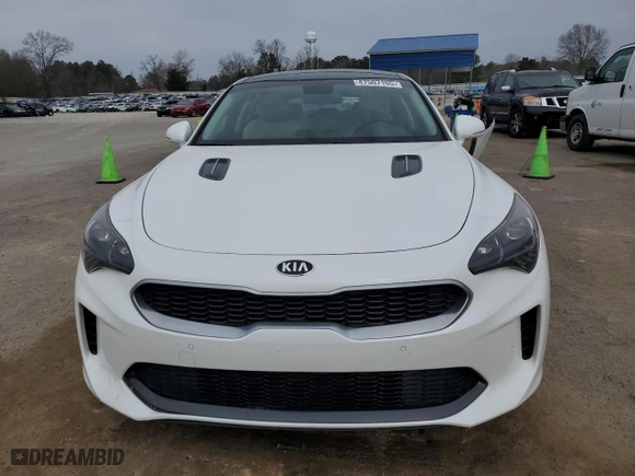 2019 Kia Stinger with VIN KNAE15LA4K6046576, listed as a Copart auction lot 47507105 with NaN miles and Salvage Title. Bid and sale history available at carsss.com. Image 5.