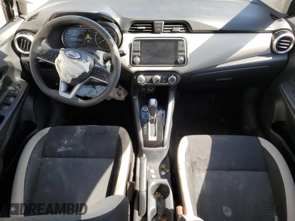 2021 Nissan Versa SV with VIN 3N1CN8EV7ML895080, listed as a Copart auction lot 48159825 with 41,193 mi miles and Salvage Title. Bid and sale history available at carsss.com. Image 8.