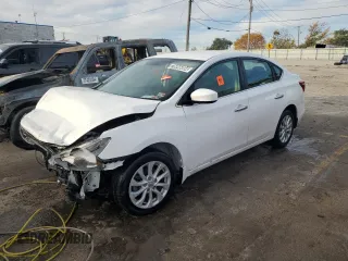 2019 Nissan Sentra SV with VIN 3N1AB7APXKY239960, listed as a Copart auction lot 76046004 with Not Provided miles and Clean Title. Bid and sale history available at carsss.com. Image 1.
