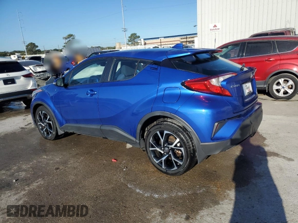 2021 Toyota C-HR LE with VIN NMTKHMBX7MR138137, listed as a Copart auction lot 76988354 with 44,574 mi miles and Salvage Title. Bid and sale history available at DreamBid. Image 2.
