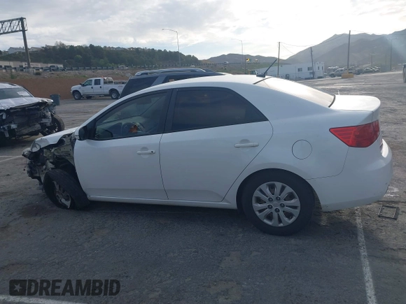 2012 Kia Forte EX with VIN KNAFU4A27C5512722, listed as a IAAI auction lot 41895345 with 184,110 mi miles. Bid and sale history available at carsss.com. Image 14.