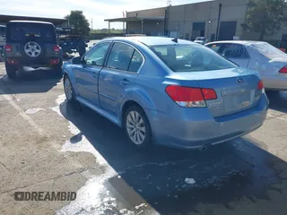 2012 Subaru Legacy Limited with VIN 4S3BMBK63C3033801, listed as a IAAI auction lot 42019292 with 121,690 mi miles and . Bid and sale history available at carsss.com. Image 3.