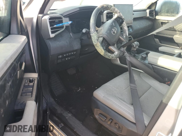2022 Toyota Tundra Limited с VIN 5TFJA5AB3NX004332, выставлен на аукционе Copart как лот 76190714 с пробегом Не указан миль и На запчасти • Non repairable. История ставок и продаж доступна на DreamBid. Изображение 8.