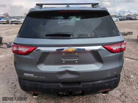 2018 Chevrolet Traverse LT Cloth with VIN 1GNEVGKWXJJ134986, listed as a Copart auction lot 49014745 with 86,961 mi miles and Salvage Title. Bid and sale history available at carsss.com. Image 6.