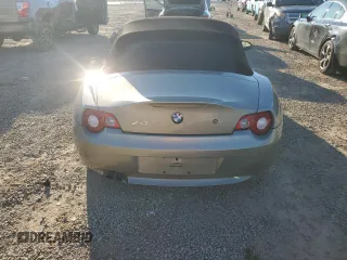 2005 BMW Z4 2.5i with VIN 4USBT33585LS54029, listed as a Copart auction lot 86951144 with 114,583 mi miles and Salvage Title. Bid and sale history available at carsss.com. Image 6.