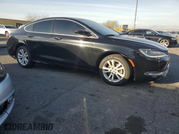 2015 Chrysler 200 Limited with VIN 1C3CCCAB8FN650488, listed as a Copart auction lot 51297925 with 121,223 mi miles and Salvage Title. Bid and sale history available at carsss.com. Image 4.