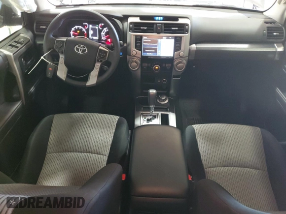 2023 Toyota 4Runner SR5 with VIN JTEMU5JRXP6210446, listed as a Copart auction lot 41521225 with 18,004 mi miles and Salvage title. Bid and sale history available at DreamBid. Image 8.