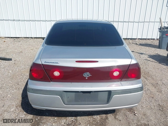 2002 Chevrolet Impala with VIN 2G1WF52E029360272, listed as a IAAI auction lot 40612391 with 110,409 mi miles. Bid and sale history available at carsss.com. Image 16.