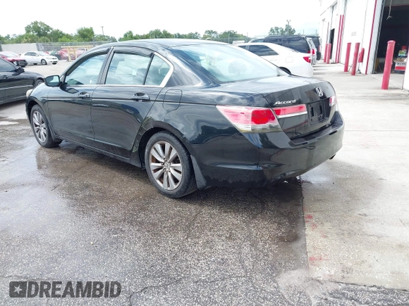 2011 Honda Accord EX with VIN 1HGCP2E7XBA106304, listed as a IAAI auction lot 42340649 with Not provided miles and . Bid and sale history available at DreamBid. Image 3.