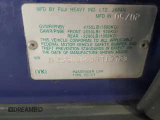 2003 Subaru Forester X with VIN JF1SG63653H713723, listed as a Copart auction lot 89405185 with 286,472 mi miles and Salvage Title. Bid and sale history available at carsss.com. Image 15.
