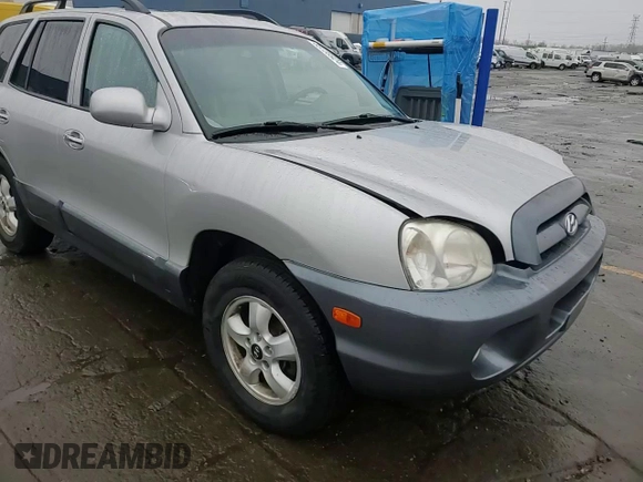 2005 Hyundai Santa Fe GLS with VIN KM8SC73E05U877857, listed as a Copart auction lot 85159924 with 103,331 mi miles and Clean Title. Bid and sale history available at carsss.com. Image 12.