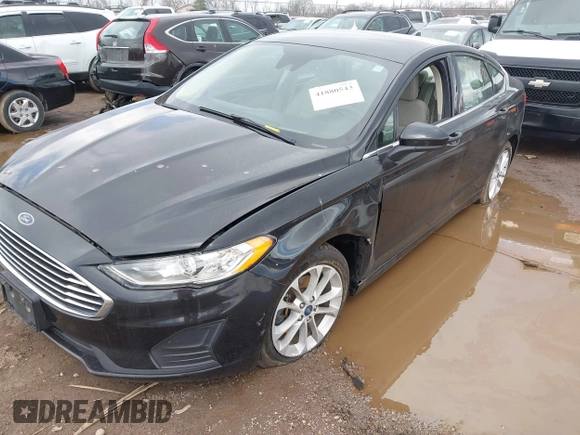 2019 Ford Fusion SE with VIN 3FA6P0HD4KR248841, listed as a IAAI auction lot 41880543 with 87,803 mi miles. Bid and sale history available at carsss.com. Image 17.