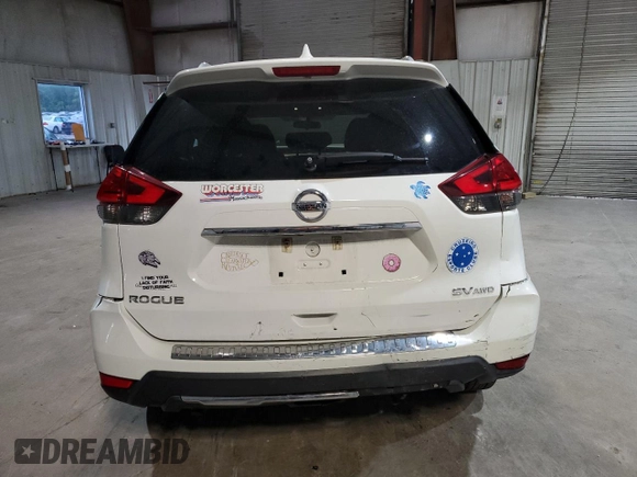 2017 Nissan Rogue SV with VIN 5N1AT2MV3HC886902, listed as a Copart auction lot 57789005 with 130,445 mi miles and Salvage title. Bid and sale history available at DreamBid. Image 6.