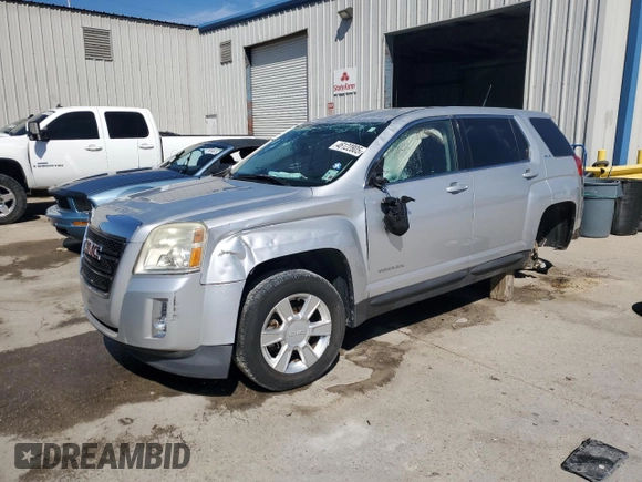 2012 GMC Terrain SLE-1 with VIN 2GKALMEK0C6326801, listed as a Copart auction lot 46122805 with 140,373 mi miles and Salvage Title. Bid and sale history available at carsss.com. Image 1.