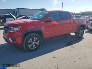 2016 Chevrolet Colorado 2WD Z71 with VIN 1GCGSDE14G1375363, listed as a Copart auction lot 72630524 with 135,712 mi miles and Salvage Title. Bid and sale history available at carsss.com. Image 1.