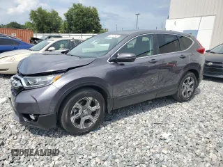 2019 Honda CR-V EX z VIN 2HKRW1H57KH506314, wystawiony jako Copart lot #58747545 z przebiegiem 7 337 mil mil oraz Szkoda całkowita • Salvage title. Historia ofert i sprzedaży dostępna na DreamBid. Obrazek 1.