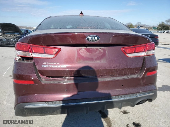 2020 Kia Optima LX with VIN 5XXGT4L38LG398922, listed as a Copart auction lot 88745465 with 75,560 mi miles and Clean Title. Bid and sale history available at carsss.com. Image 6.