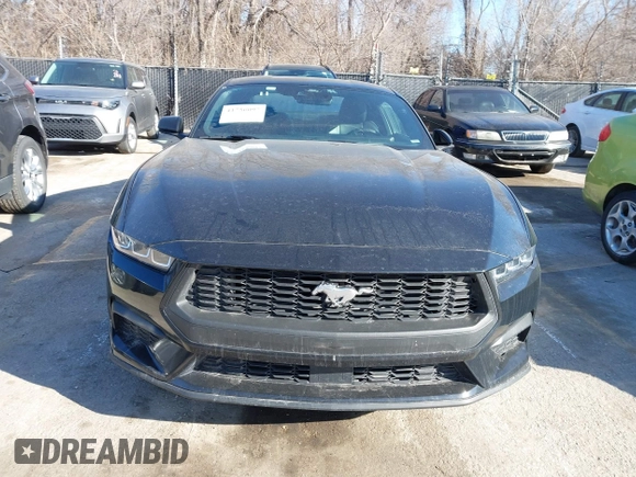 2024 Ford Mustang EcoBoost with VIN 1FA6P8TH1R5120532, listed as a IAAI auction lot 41756097 with 24,467 mi miles. Bid and sale history available at carsss.com. Image 11.