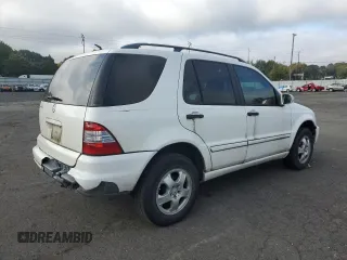 2003 Mercedes-Benz M-Class 3.2L with VIN 4JGAB54E53A395112, listed as a Copart auction lot 74948134 with 203,273 mi miles and Salvage Title. Bid and sale history available at carsss.com. Image 3.