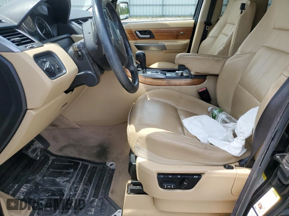2007 Land Rover Range Rover Sport HSE with VIN SALSK254X7A998553, listed as a Copart auction lot 60889735 with Not provided miles and Salvage title. Bid and sale history available at DreamBid. Image 7.