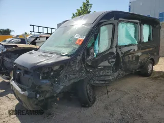 2024 Ford Transit Passenger XL z VIN 1FBAX2C87RKA22242, wystawiony jako Copart lot #58122965 z przebiegiem Nie podano mil oraz Nie do naprawy • Non repairable. Historia ofert i sprzedaży dostępna na DreamBid. Obrazek 1.