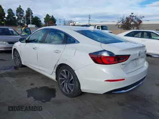 2021 Honda Insight Touring with VIN 19XZE4F97ME007837, listed as a IAAI auction lot 38425393 with 109,180 mi miles and . Bid and sale history available at carsss.com. Image 3.