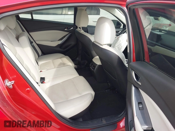 2016 Mazda 6 i Grand Touring with VIN JM1GJ1W57G1460281, listed as a IAAI auction lot 42016051 with 89,784 mi miles. Bid and sale history available at carsss.com. Image 8.