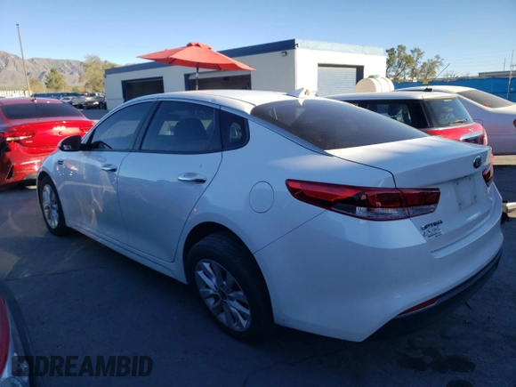 2016 Kia Optima LX with VIN 5XXGT4L35GG071805, listed as a Copart auction lot 64843902 with 91,458 mi miles and Non Repairable. Bid and sale history available at carsss.com. Image 3.