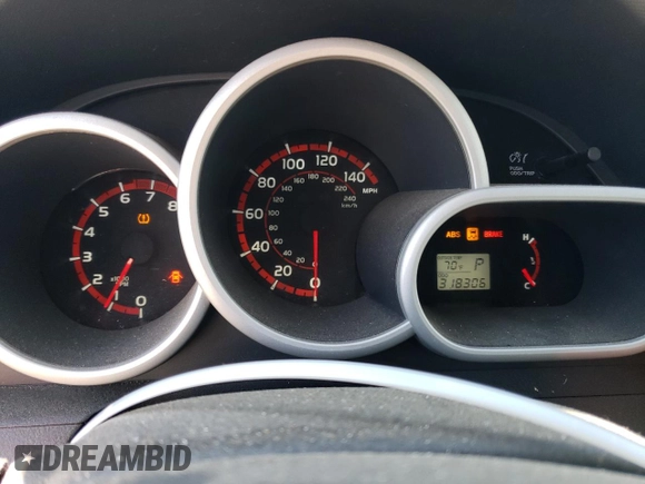 2009 Pontiac Vibe GT with VIN 5Y2SR67069Z431300, listed as a Copart auction lot 75325804 with 318,306 mi miles and Clean Title. Bid and sale history available at carsss.com. Image 9.