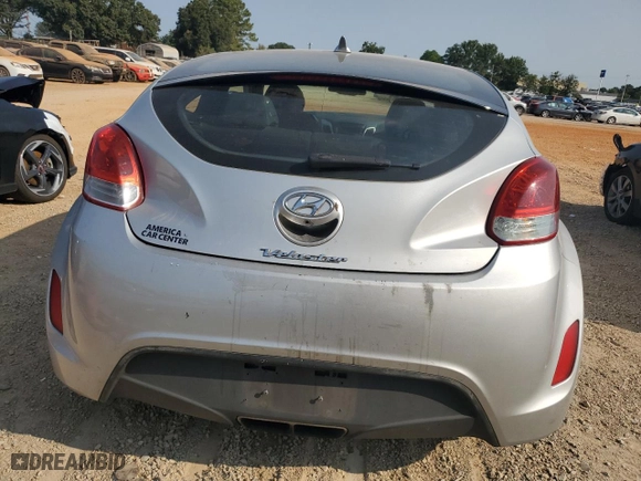 2014 Hyundai Veloster with VIN KMHTC6AD3EU182927, listed as a Copart auction lot 71044954 with 174,222 mi miles and Salvage Title. Bid and sale history available at carsss.com. Image 6.