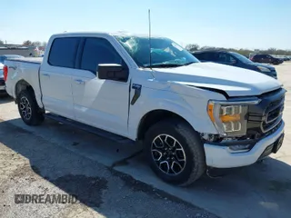 2022 Ford F-150 XL with VIN 1FTFW1E59NKE25084, listed as a IAAI auction lot 41476827 with 60,640 mi miles. Bid and sale history available at carsss.com. Image 1.