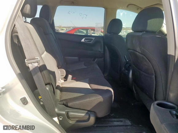 2017 Nissan Pathfinder SV with VIN 5N1DR2MN7HC680784, listed as a Copart auction lot 48837565 with 128,650 mi miles and Clean Title. Bid and sale history available at carsss.com. Image 10.