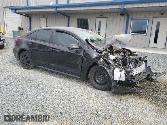 2024 Toyota Corolla LE with VIN 5YFB4MDE7RP224539, listed as a Copart auction lot 46602195 with Not Provided miles and Salvage Title. Bid and sale history available at carsss.com. Image 4.
