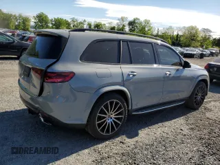 2025 Mercedes-Benz GLS 450 z VIN 4JGFF5KE9SB365827, wystawiony jako Copart lot #57504285 z przebiegiem 1 544 mil mil oraz Szkoda całkowita • Salvage title. Historia ofert i sprzedaży dostępna na DreamBid. Obrazek 3.