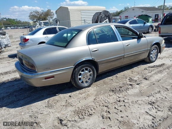 2000 Buick Park Avenue Ultra with VIN 1G4CU5219Y4205854, listed as a IAAI auction lot 41662383 with 211,249 mi miles. Bid and sale history available at carsss.com. Image 4.