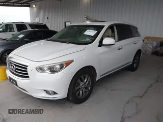 2013 Infiniti JX35 with VIN 5N1AL0MM4DC342673, listed as a IAAI auction lot 41813025 with 125,982 mi miles and . Bid and sale history available at DreamBid. Image 17.