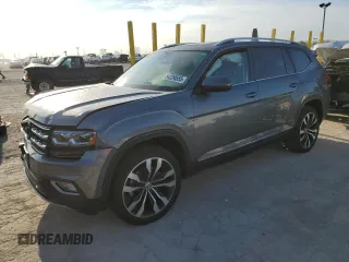 2020 Volkswagen Atlas SEL z VIN 1V2MR2CA6LC505095, wystawiony jako Copart lot #54224555 z przebiegiem 65 529 mil mil oraz Szkoda całkowita • Salvage title. Historia ofert i sprzedaży dostępna na DreamBid. Obrazek 1.