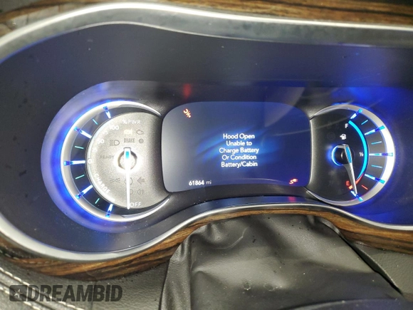 2023 Chrysler Pacifica Hybrid Limited with VIN 2C4RC1S75PR626237, listed as a Copart auction lot 60257305 with 61,864 mi miles and Salvage title. Bid and sale history available at DreamBid. Image 9.