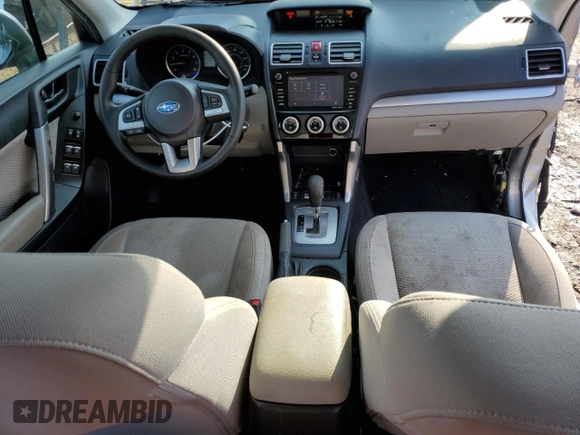 2018 Subaru Forester Premium with VIN JF2SJAEC2JH472056, listed as a Copart auction lot 43222465 with 36,385 mi miles and Salvage Title. Bid and sale history available at carsss.com. Image 8.