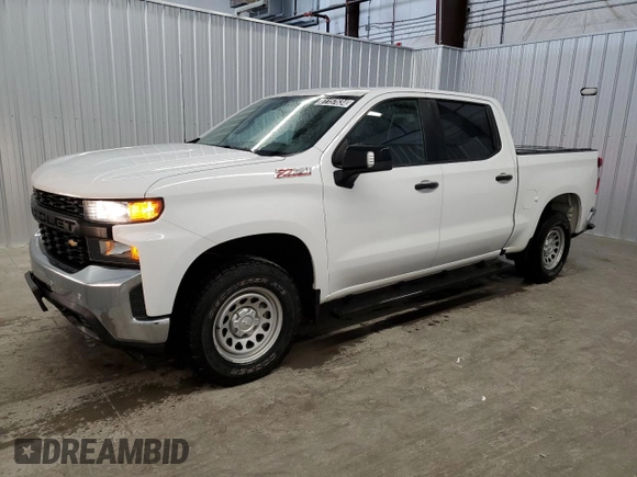 2021 Chevrolet Silverado 1500 Work Truck with VIN 3GCUYAEF8MG237947, listed as a Copart auction lot 81157634 with 178,608 mi miles and Clean Title. Bid and sale history available at DreamBid. Image 1.