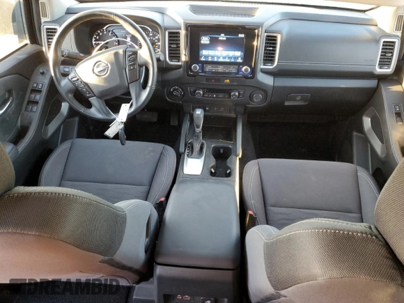 2022 Nissan Frontier SV with VIN 1N6ED1FK4NN694871, listed as a Copart auction lot 83315264 with 47,143 mi miles and Salvage Title. Bid and sale history available at carsss.com. Image 8.
